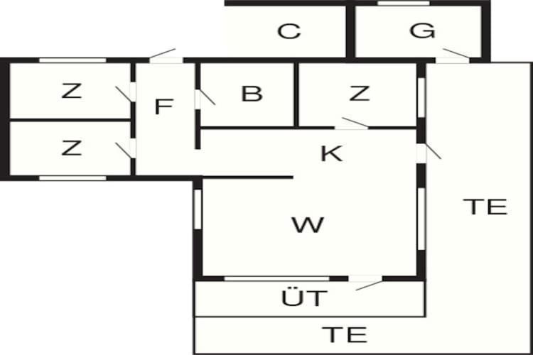6 Person Holiday Home In Hesselager Exteriör bild